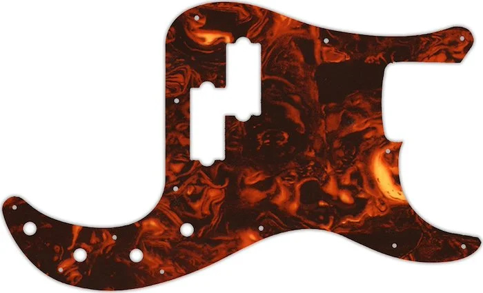 WD Custom Pickguard For Fender 2016-2019 Made In Mexico Special Edition Deluxe PJ Bass #05F Faux Tor