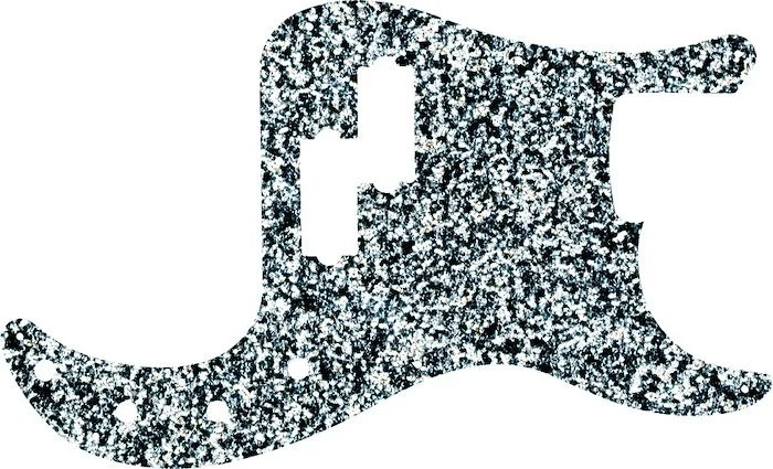 WD Custom Pickguard For Fender 2016-2019 Made In Mexico Special Edition Deluxe PJ Bass #60SS Silver Sparkle 