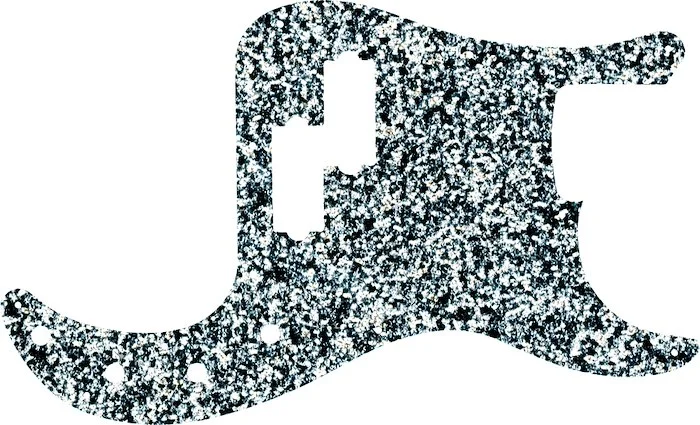 WD Custom Pickguard For Fender 2016-2019 Made In Mexico Special Edition Deluxe PJ Bass #60SS Silver Sparkle