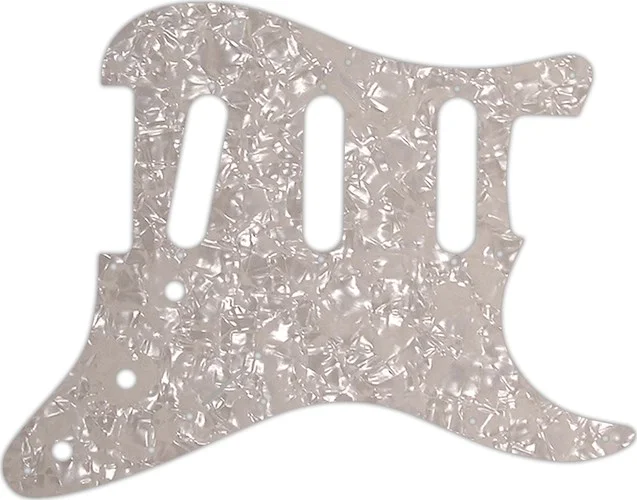 WD Custom Pickguard For Fender 2017-2019 American Professional Stratocaster #28A Aged Pearl/White/Bl