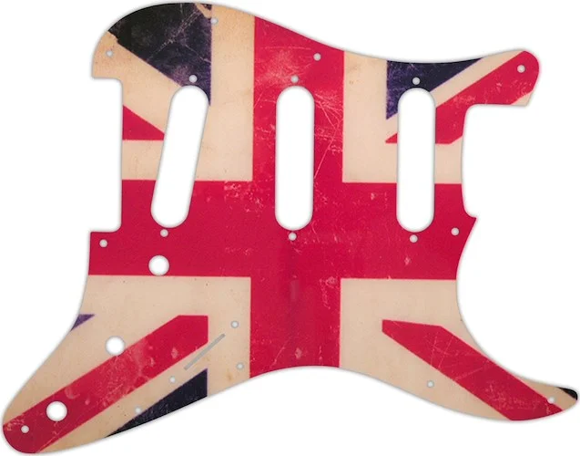 WD Custom Pickguard For Fender 2017-2019 American Professional Stratocaster #G04 British Flag Relic 
