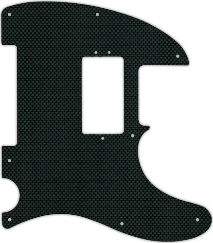 WD Custom Pickguard For Fender 2017-2019 American Professional Telecaster #17B Simulated Black Carbo