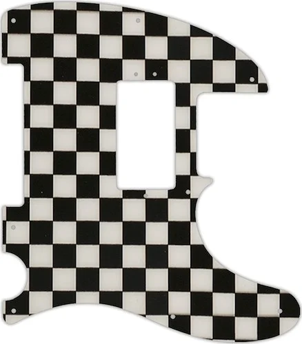 WD Custom Pickguard For Fender 2017-2019 American Professional Telecaster #CK01 Checkerboard Graphic