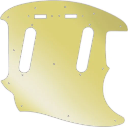 WD Custom Pickguard For Fender 2017-Present Made In Japan Traditional 60s Mustang #10GD Gold Mirror