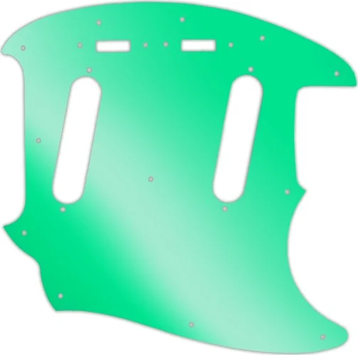 WD Custom Pickguard For Fender 2017-Present Made In Japan Traditional 60s Mustang #10GR Green Mirror