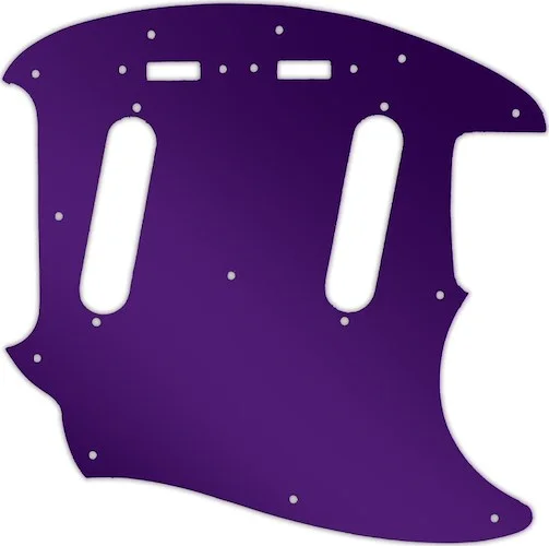 WD Custom Pickguard For Fender 2017-Present Made In Japan Traditional 60s Mustang #10PR Purple Mirro