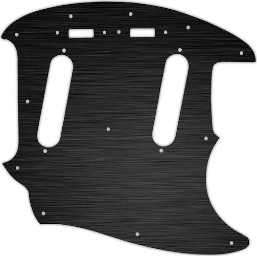 WD Custom Pickguard For Fender 2017-Present Made In Japan Traditional 60s Mustang #27 Simulated Blac
