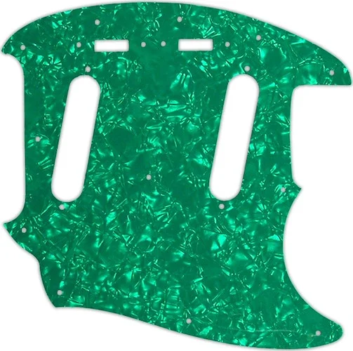 WD Custom Pickguard For Fender 2017-Present Made In Japan Traditional 60s Mustang #28GR Green Pearl/