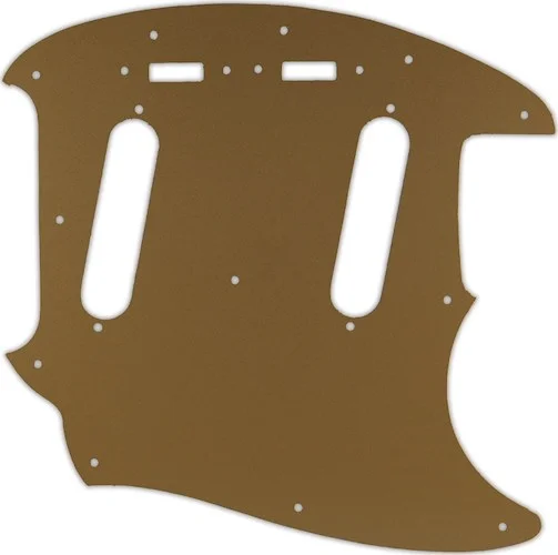 WD Custom Pickguard For Fender 2017-Present Made In Japan Traditional 60s Mustang #59 Gold/Clear/Gol