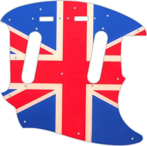 WD Custom Pickguard For Fender 2017-Present Made In Japan Traditional 60s Mustang #G02 British Flag  Image