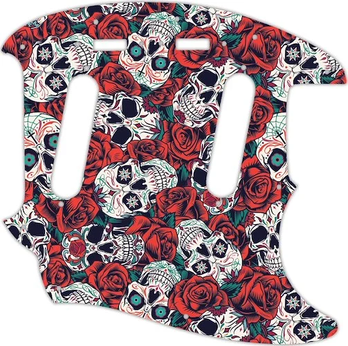 WD Custom Pickguard For Fender 2017-Present Made In Japan Traditional 60s Mustang #GS01 Dia De Muert