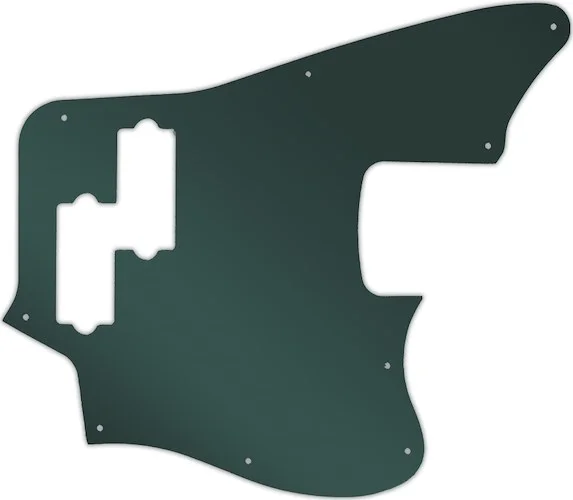 WD Custom Pickguard For Fender 2018 Player Series Jaguar Bass #10S Smoke Mirror