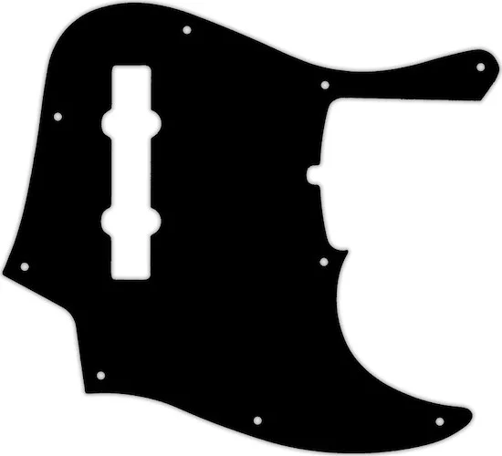 WD Custom Pickguard For Fender 2019 5 String American Ultra Jazz Bass V #09 Black/White/Black/White/