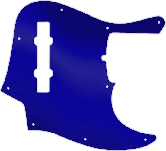 WD Custom Pickguard For Fender 2019 5 String American Ultra Jazz Bass V #10DBU Dark Blue Mirror
