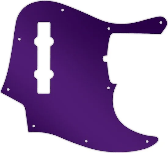 WD Custom Pickguard For Fender 2019 5 String American Ultra Jazz Bass V #10PR Purple Mirror Image