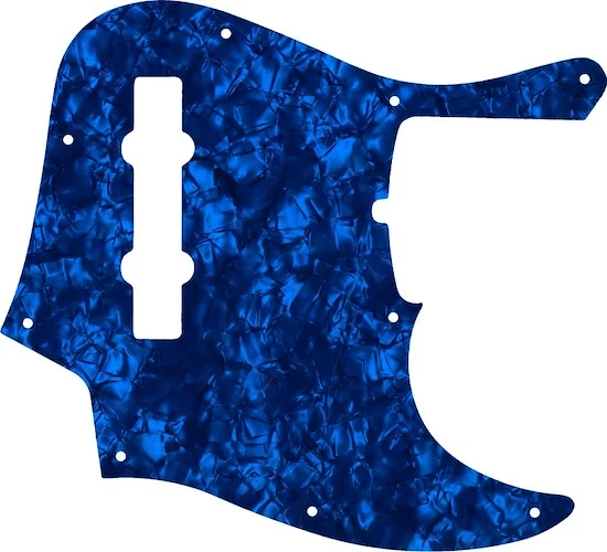 WD Custom Pickguard For Fender 2019 5 String American Ultra Jazz Bass V #28DBP Dark Blue Pearl/Black/White/Black