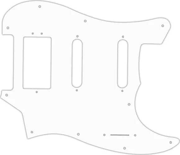 WD Custom Pickguard For Fender 2019 Alternate Reality Sixty-Six #04 White/Black/White