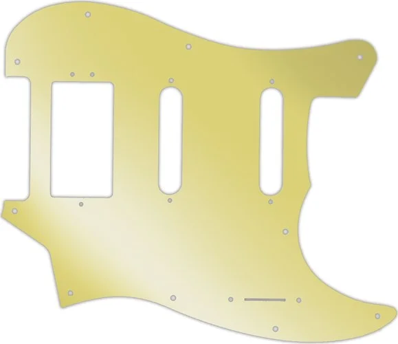 WD Custom Pickguard For Fender 2019 Alternate Reality Sixty-Six #10GD Gold Mirror