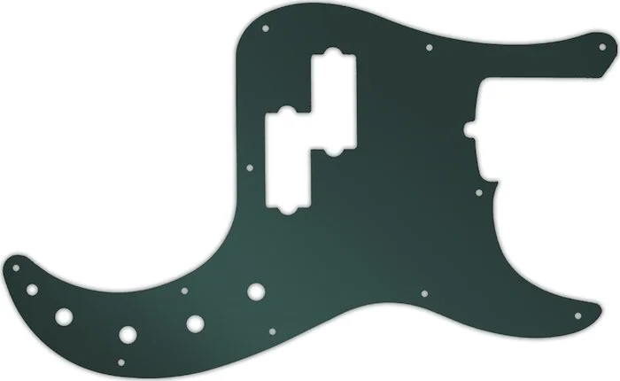 WD Custom Pickguard For Fender 2019 American Ultra Precision Bass #10S Smoke Mirror
