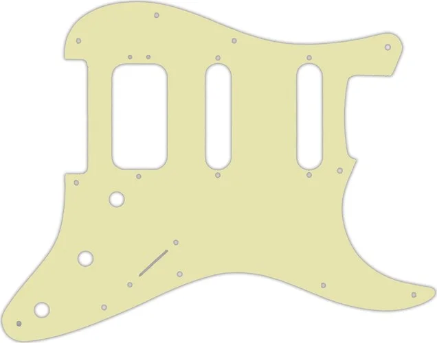 WD Custom Pickguard For Fender 2019 American Ultra Stratocaster HSS #34S Mint Green Solid