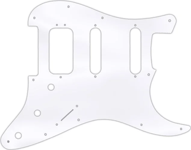 WD Custom Pickguard For Fender 2019 American Ultra Stratocaster HSS #45T Clear Acrylic Thin