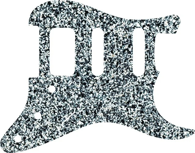 WD Custom Pickguard For Fender 2019 American Ultra Stratocaster HSS #60SS Silver Sparkle 