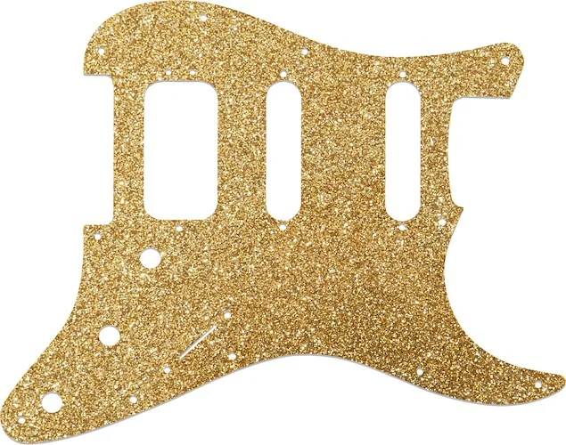 WD Custom Pickguard For Fender 2019 American Ultra Stratocaster HSS #60RGS Rose Gold Sparkle 