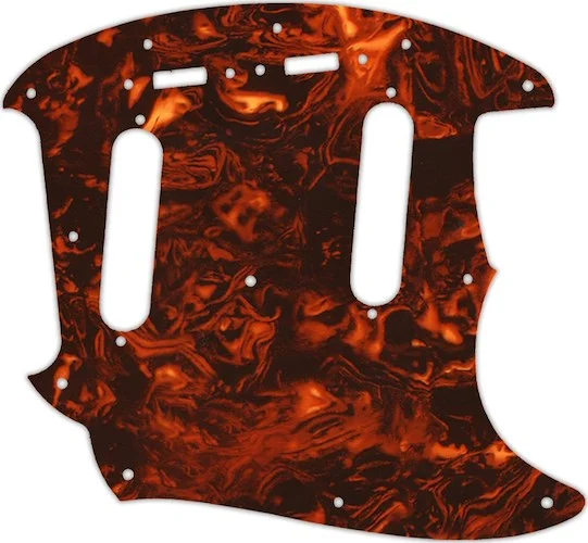WD Custom Pickguard For Fender 2019 Made In Mexico Vintera 60's Mustang #05F Faux Tortiose