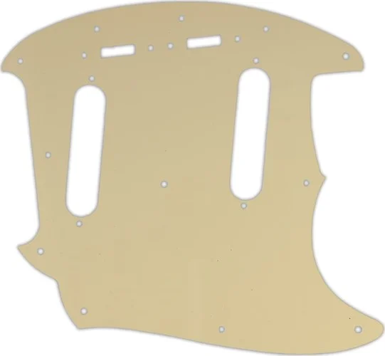 WD Custom Pickguard For Fender 2019 Made In Mexico Vintera 60's Mustang #06 Cream Image