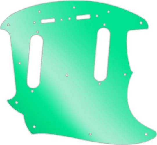 WD Custom Pickguard For Fender 2019 Made In Mexico Vintera 60's Mustang #10GR Green Mirror Image