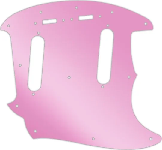 WD Custom Pickguard For Fender 2019 Made In Mexico Vintera 60's Mustang #10P Pink Mirror