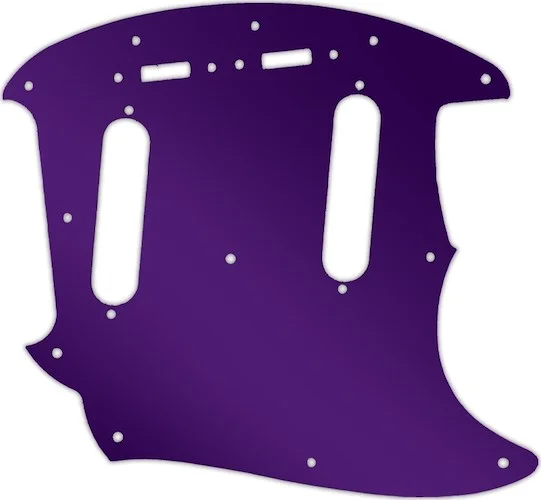 WD Custom Pickguard For Fender 2019 Made In Mexico Vintera 60's Mustang #10PR Purple Mirror