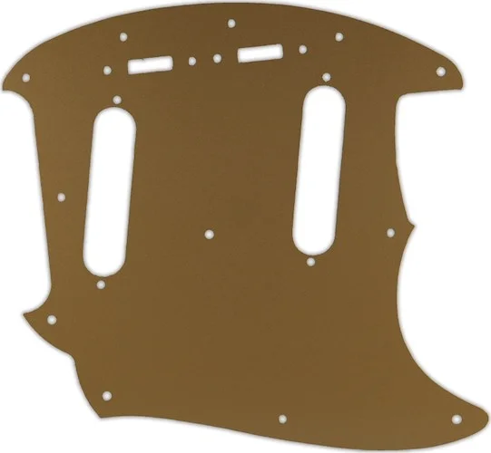 WD Custom Pickguard For Fender 2019 Made In Mexico Vintera 60's Mustang #59 Gold/Clear/Gold