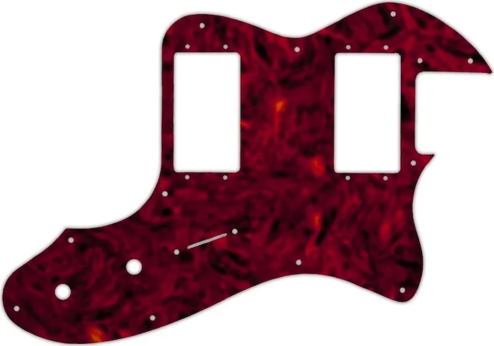 WD Custom Pickguard For Fender 2019 Made In Mexico Vintera 70's Telecaster Thinline #05T Tortoise Sh