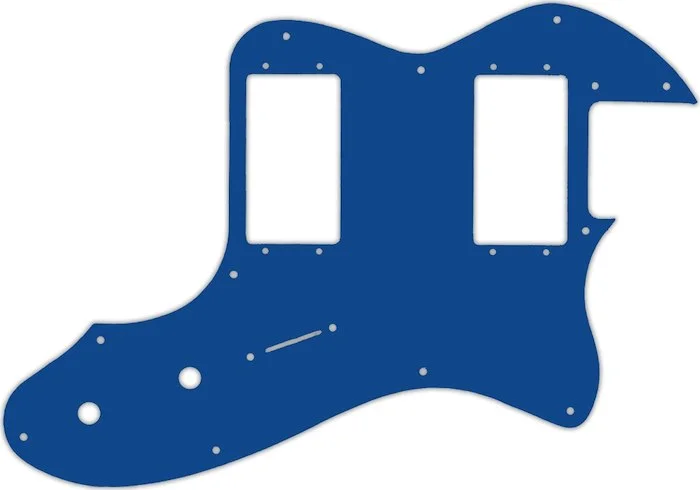 WD Custom Pickguard For Fender 2019 Made In Mexico Vintera 70's Telecaster Thinline #08 Blue/White/B