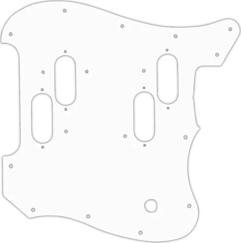 WD Custom Pickguard For Fender 2019-Present Made In Mexico Alternate Reality Electric XII #02 White