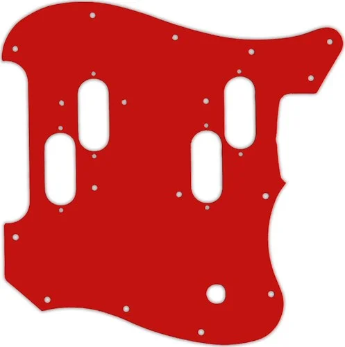 WD Custom Pickguard For Fender 2019-Present Made In Mexico Alternate Reality Electric XII #07 Red/Wh