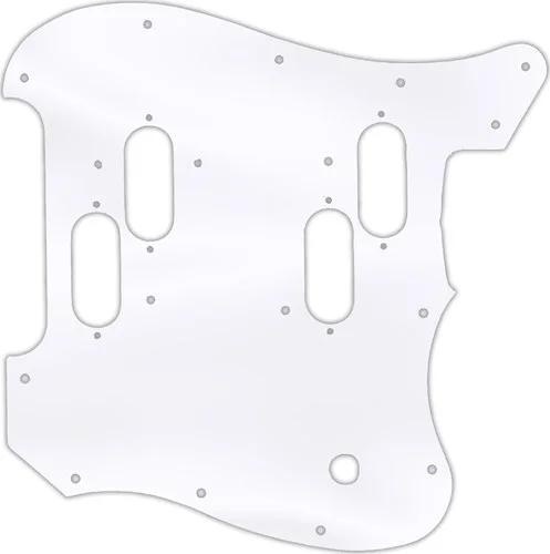 WD Custom Pickguard For Fender 2019-Present Made In Mexico Alternate Reality Electric XII #45 Clear 