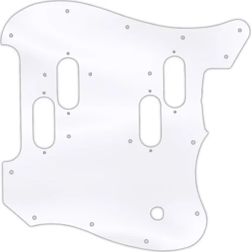 WD Custom Pickguard For Fender 2019-Present Made In Mexico Alternate Reality Electric XII #45T Clear