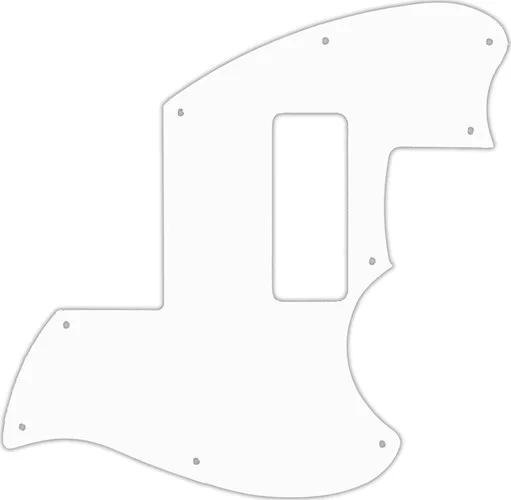 WD Custom Pickguard For Fender 2019-Present Made In Mexico Alternate Reality Powercaster #02 White