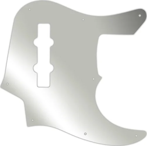 WD Custom Pickguard For Fender 22 Fret Longhorn Jazz Bass #10 Mirror