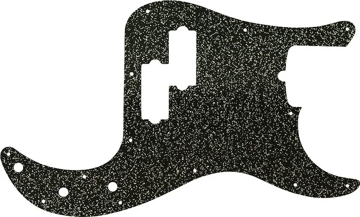 WD Custom Pickguard For Fender 4 String American Professional Precision Bass #60BS Black Sparkle 