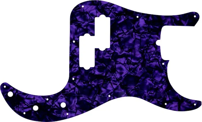 WD Custom Pickguard For Fender 4 String American Professional Precision Bass #28PR Purple Pearl