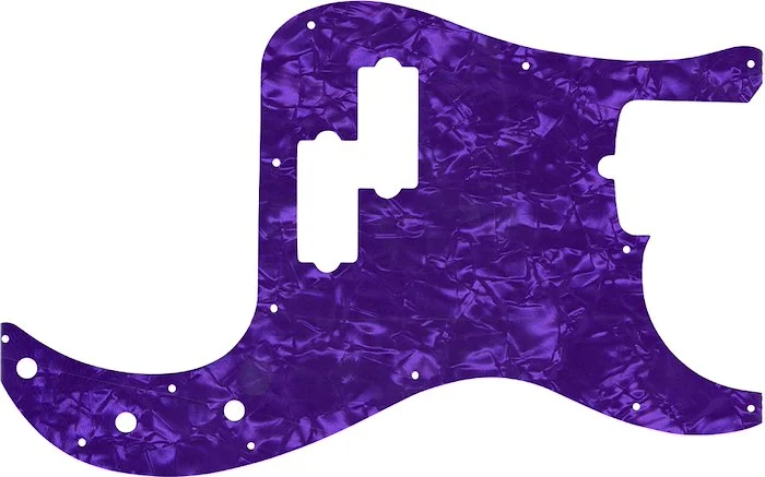 WD Custom Pickguard For Fender 4 String American Professional Precision Bass #28PRL Light Purple Pearl