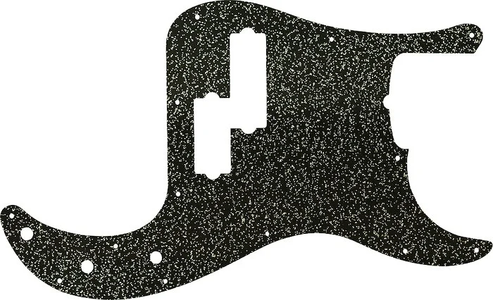 WD Custom Pickguard For Fender 5 String American Professional Precision Bass #60BS Black Sparkle 