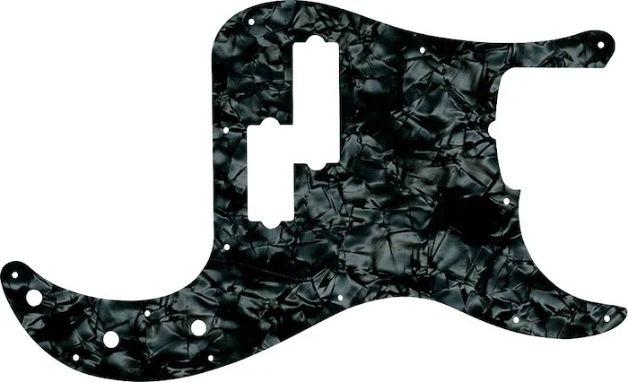 WD Custom Pickguard For Fender 5 String American Professional Precision Bass #28JBK Jet Black Pearl