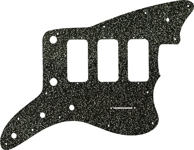 WD Custom Pickguard For Fender 60th Anniversary Triple Jazzmaster #60BS Black Sparkle 