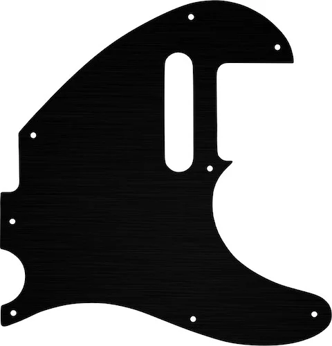 WD Custom Pickguard For Fender Acoustasonic Telecaster #27 Simulated Black Anodized