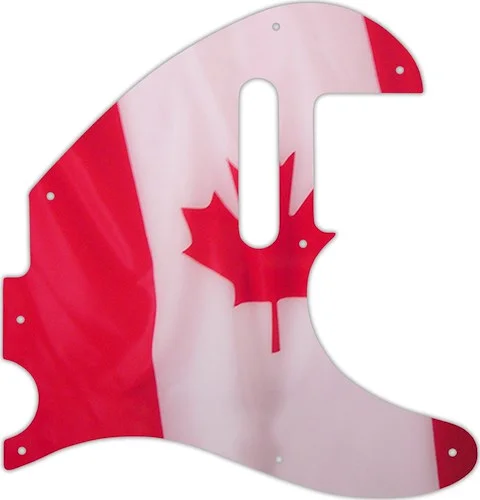 WD Custom Pickguard For Fender Acoustasonic Telecaster #G11 Canadian Flag Graphic