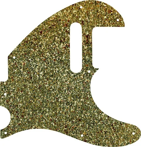 WD Custom Pickguard For Fender Acoustasonic Telecaster #60GS Gold Sparkle 